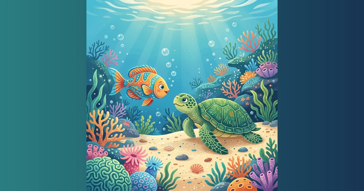 Featured image for Ikan dan Kura kura