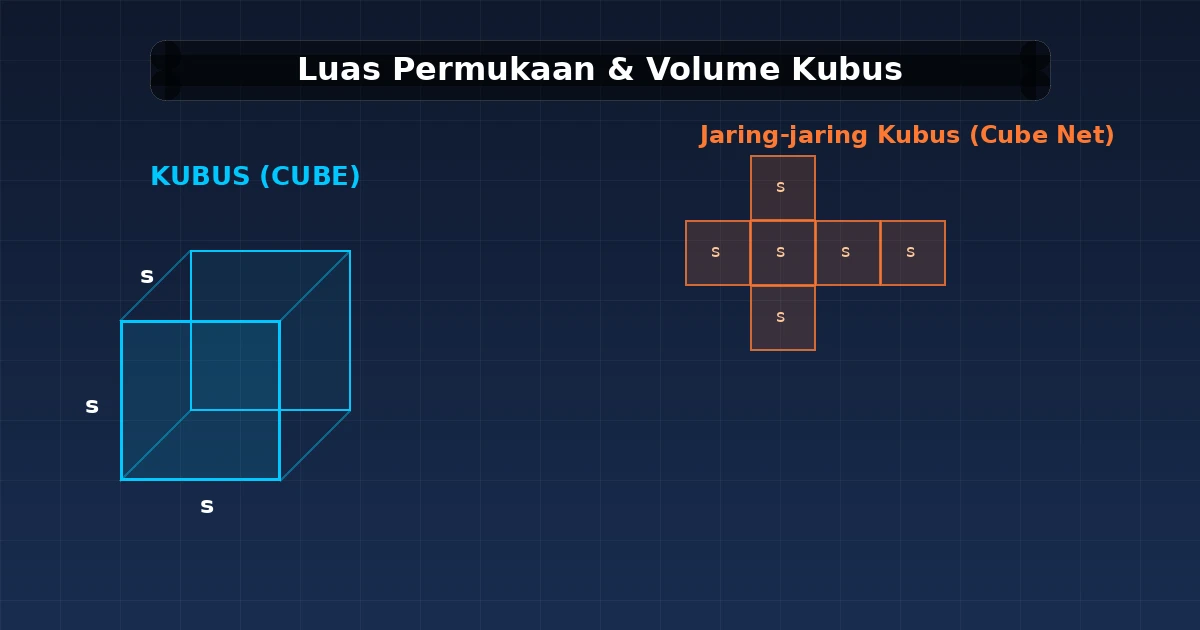 Featured image for Luas Permukaan Kubus