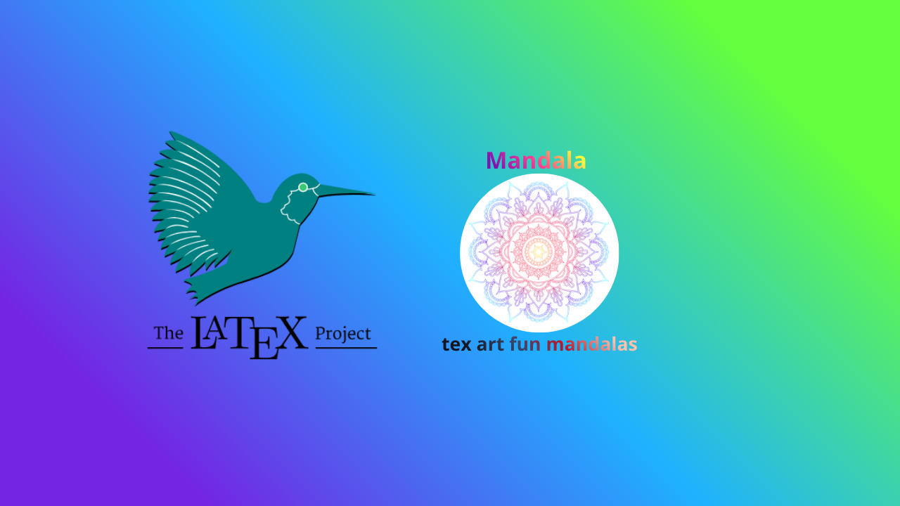 Featured image for Drawing a Mandala with the TikZ Package in LaTeX