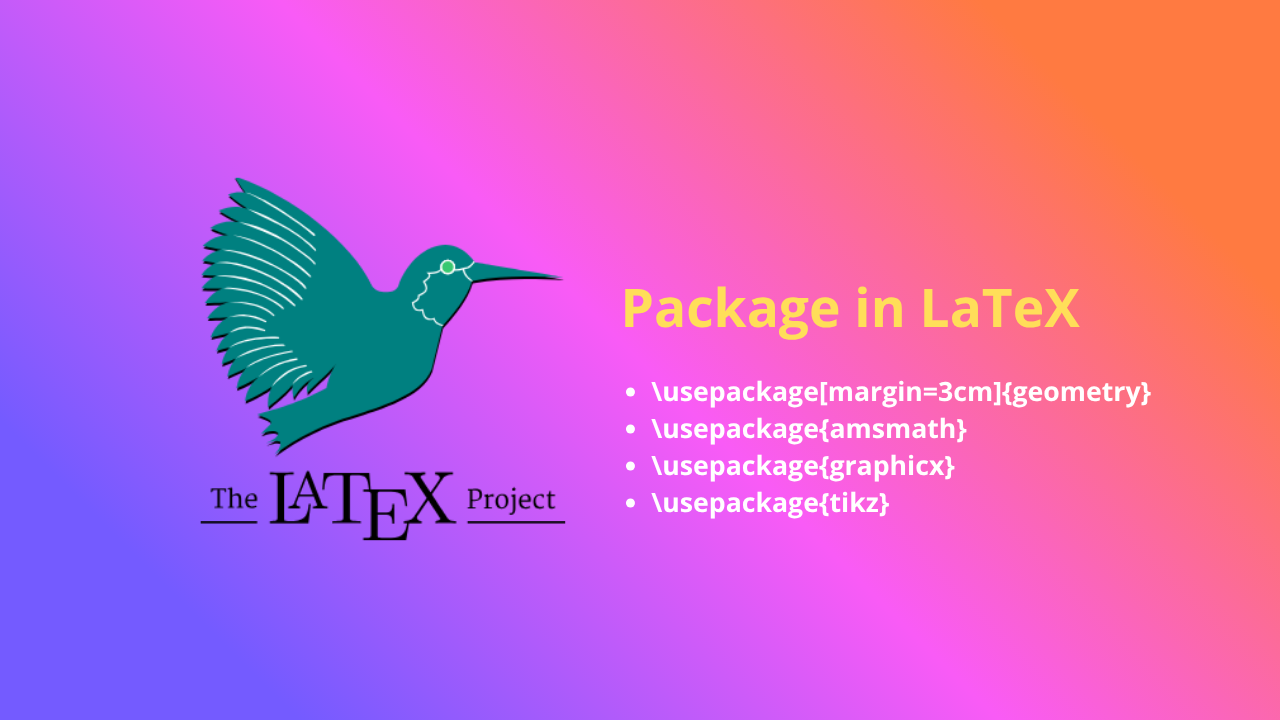 Featured image for Understanding Packages in LaTeX