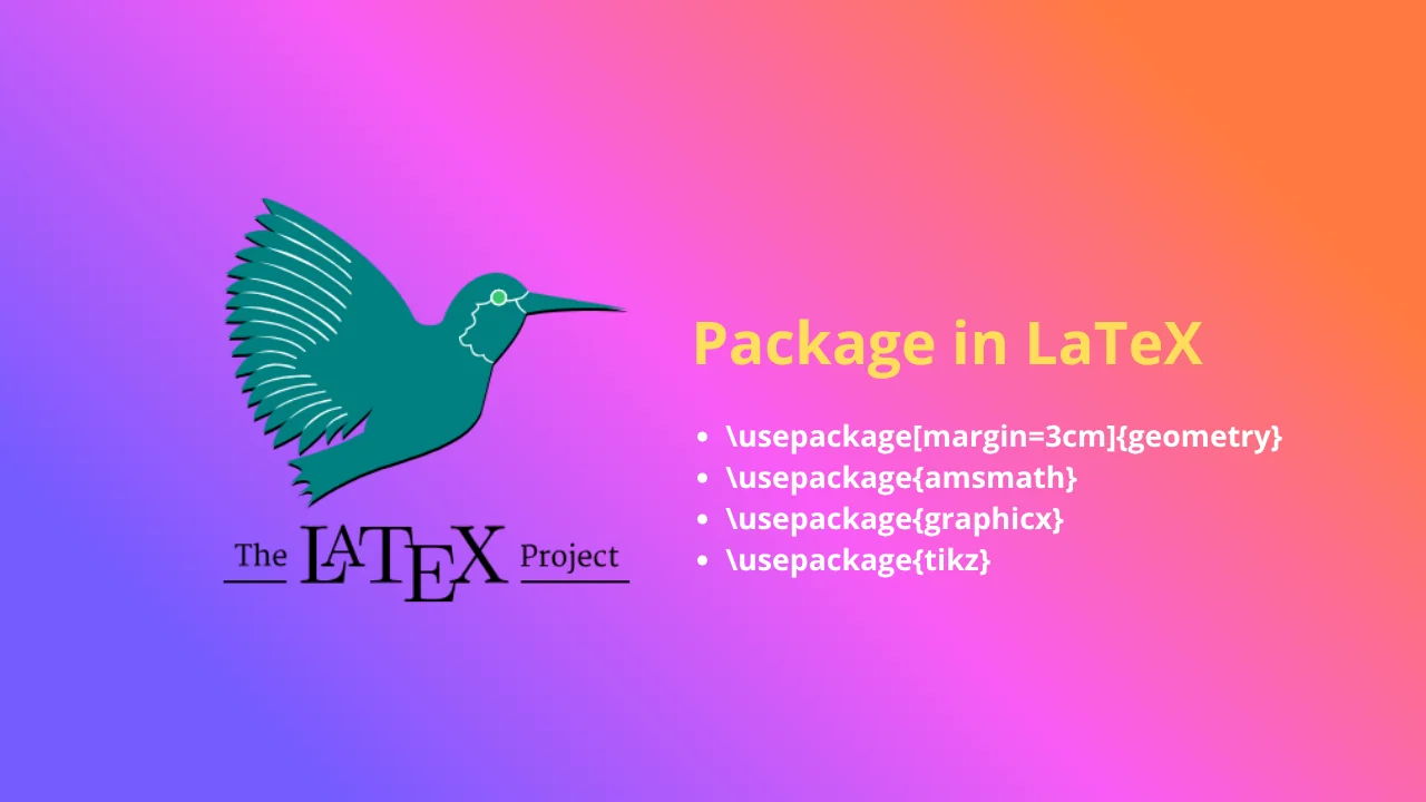 Featured image for Mengenal Paket di LaTeX