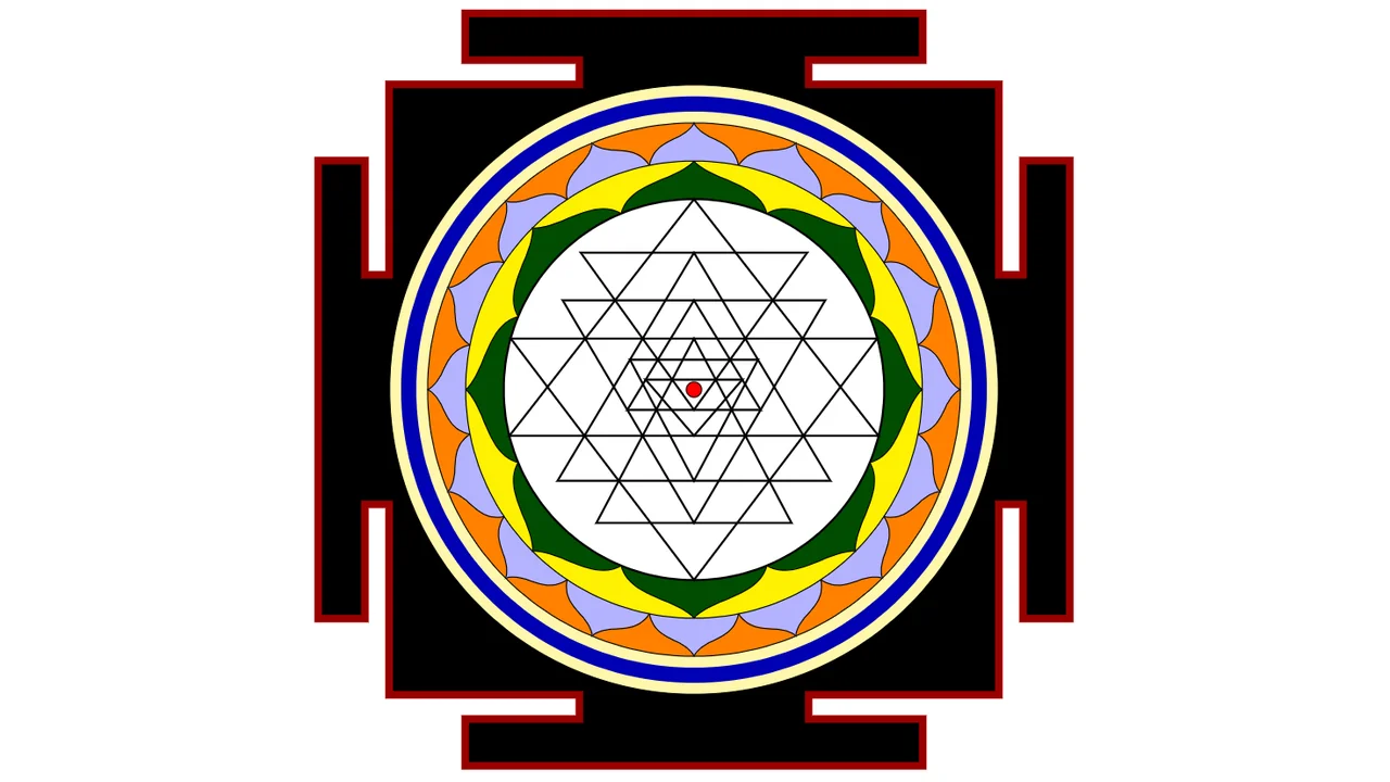 Featured image for Sri Yantra: Menggambar Diagram Geometri Suci Hindu di LaTeX